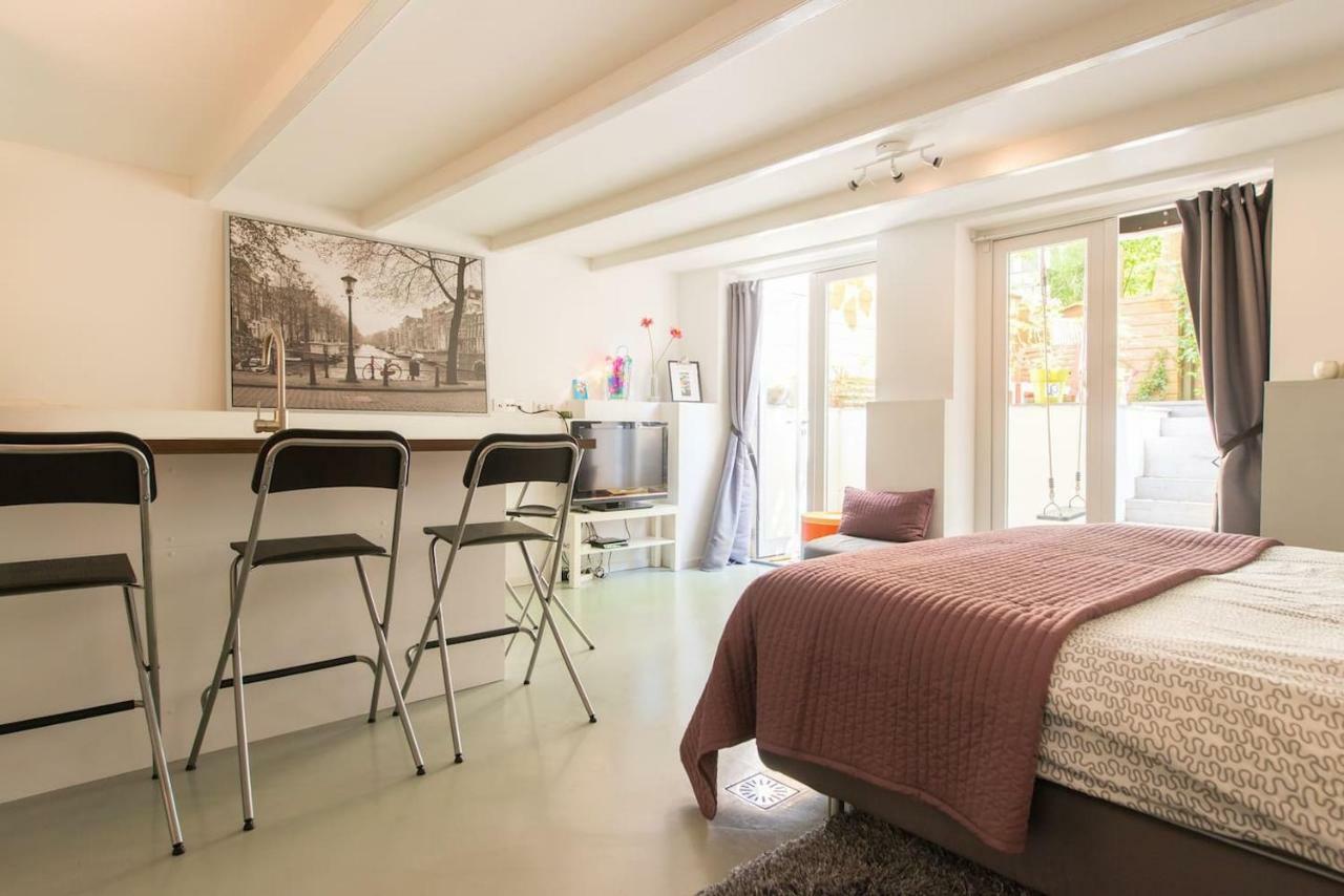 Quiet Apartment For 4 At Park In Center Amsterdam Luaran gambar